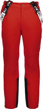 CMP Clima Protect Ski Trousers With Braces (3W17397N) ferrari