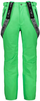 CMP Clima Protect Ski Trousers With Braces (3W17397N) green fluo