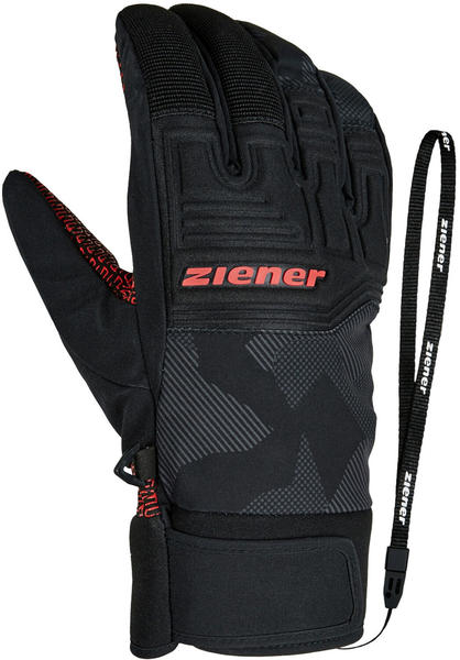 Ziener Garim AS Glove Ski Alpine gray ink camo