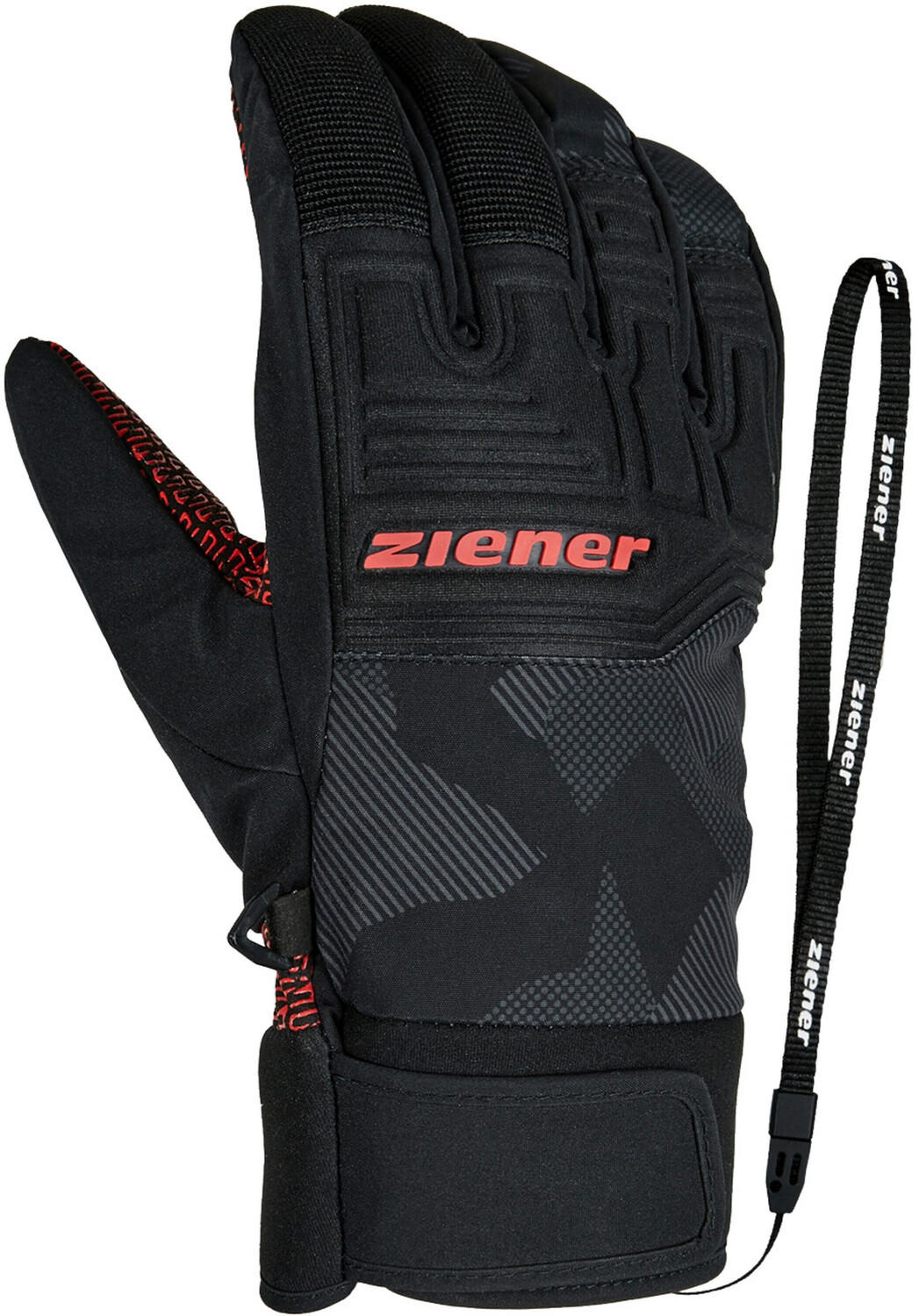 Ziener Garim AS Glove Ski Alpine gray ink camo Erfahrungen 5/5 Sternen