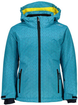 CMP Girl Snaps Jacket (39W2085-03ZD) turquoise/curacao/bright blue