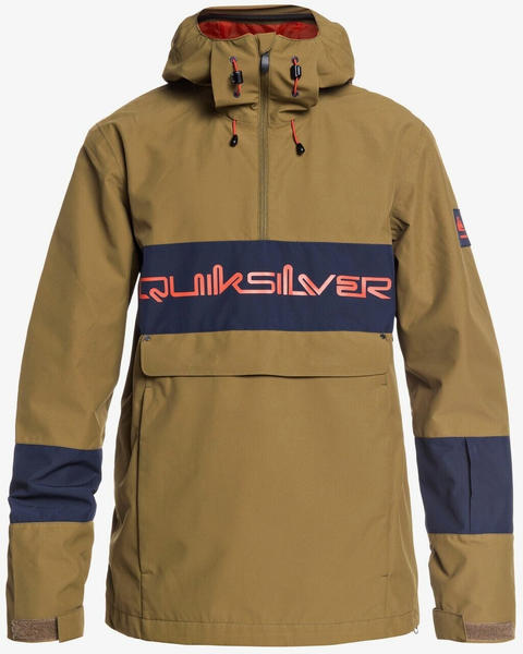 Quiksilver Steeze Shell Snow Jacket military olive