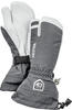 Hestra 30572-350-7, Hestra Army Leather Heli Ski - 3 Finger grey (350) 7