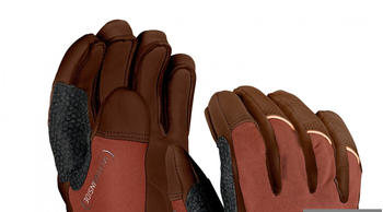 Ortovox Merino Freeride Gloves clay orange