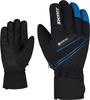 Ziener 801083-12798-10,5, Ziener Gunar GTX Glove Ski Alpine black.persian blue