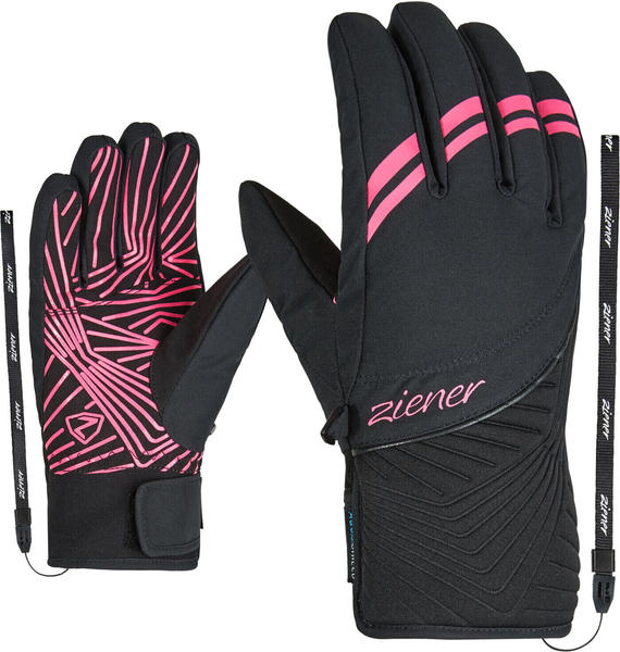 Ziener Kiwa ASR Women Glove (801166) black/neon pink