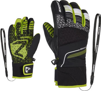 Ziener Gary ASR Glove Ski Alpine (801036) black/poison yellow Test TOP  Angebote ab 26,31 € (Oktober 2023)