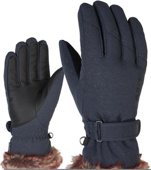 Ziener KIM Women Glove (801117) gray ink spark