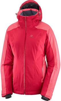 Salomon Brillant Jacket W rio red/garnet rose