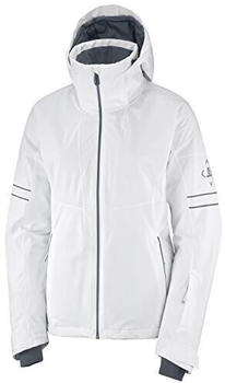 Salomon Brillant Jacket W white/ebony