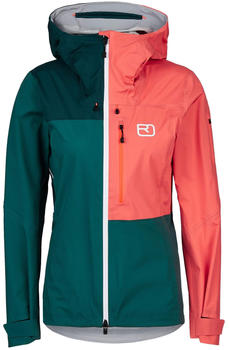 Ortovox 3L Ortler W Jacket (70616) pacific green