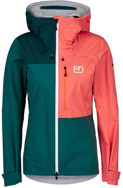 Ortovox 3L Ortler W Jacket (70616) pacific green