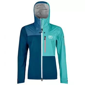 Ortovox 3L Ortler W Jacket (70616) petrol blue