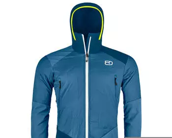 Ortovox Swisswool Col Becchei Hybrid M Jacket mountain blue