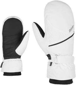 Ziener Kiani GTX +gore Plus Warm Mitten Women Glove (801184) la white