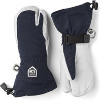 Hestra 30612-280020-9, Hestra Heli Ski Damen 3-Finger-Handschuhe blau Gr&ouml;&szlig;e 9