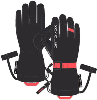 Ortovox Merino Mountain Glove W (56312) black raven