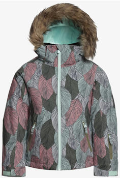 Roxy Girl Jet Ski Jacket fair aqua/la palmeraie rg