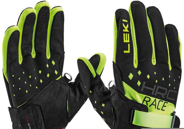 Leki HRC Race Shark Glove black/neon yellow