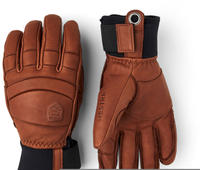 Hestra 3000780-750750-7, Hestra Fall Line 5-Finger Ski Handschuh (Brown) 7 M&auml;nner