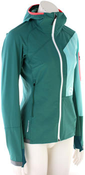 Ortovox Berrino Hooded Softshell W Jacket (60277) pacific green