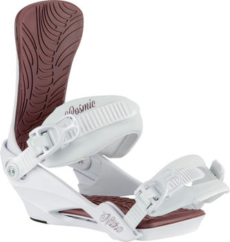 Nitro Cosmic Snowboard Bindings (2021) white pearl