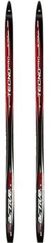 TECNOpro Kinder Langlaufski Active Race Grip Jr. Schwarz-Rot-Weiß