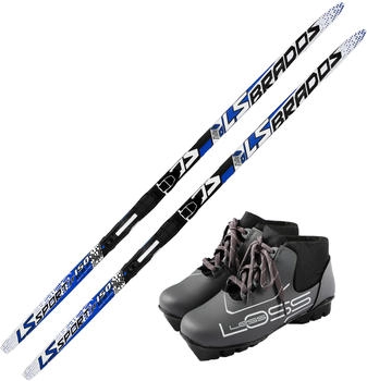 Loss Skiwax Europe Binding + Ski Boots Kids 150cm