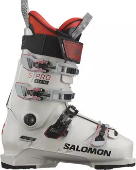 Salomon S/Pro Alpha 120 (2024) Gray Aurora / Red / Black