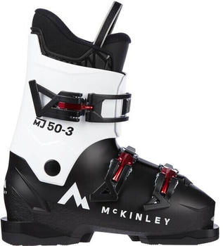 McKinley Kinder Skistiefel MJ50-3 BLACK/WHITE/RED (409194-900)