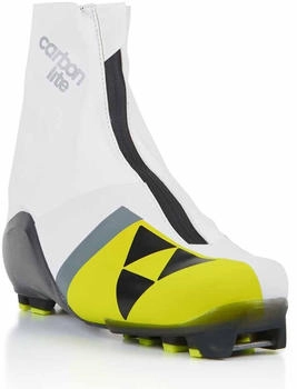Fischer Carbonlite Classic Langlaufschuhe neon-gelb weiß S12023V-40