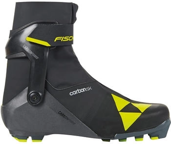 Fischer Carbon Skate Schwarz gelb Modell 2025