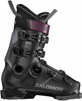 Salomon S/Pro Supra BOA 100 GW schwarz/dunkelgrau met./burgund met.