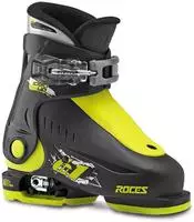Roces - Idea up Skischuh verstellbar M Kinder schwarz lime