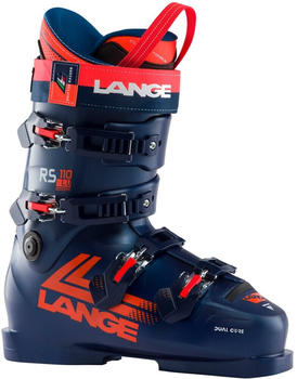Lange Rs 110 Lv Alpine Ski Boots (LBL1110) blue/orange