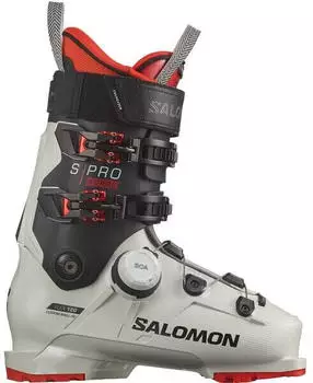 Salomon S/Pro SUpra Boa 120 GW grey aurora/ black/ red