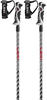 LEKI 6436747110, LEKI Hot Shot S black-lightgrey-red 110 cm