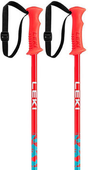 Leki Rider Junior Poles (65344142) red