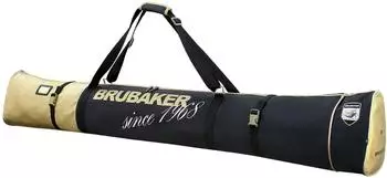 Brubaker Carver Pro St. Moritz Skitasche gepolstert, schwarz/gold, 190cm