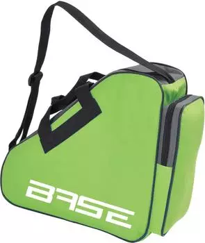 Base Schlittschuhtasche mit Reißverschluss & Trageriemen, grün