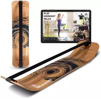 Gibbon Giboard Slackline Balance Board Active Black (23015)