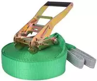 vidaXL Slackline 15 m x 50 mm 150 kg Gr&uuml;n