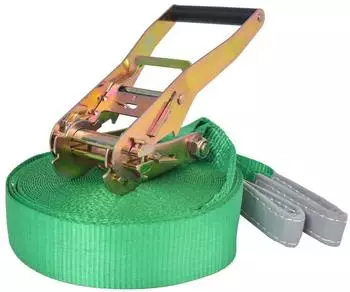 vidaXL Slackline 15m x 50mm 150kg grün