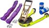 Elephant Slacklines Freak Flashline-Set Slackline 15m neon-gelb