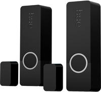 Philips Hue T&uuml;r-/Fenster-Alarm-Sensor "Hue Secure", Schwarz, 2er-Pack