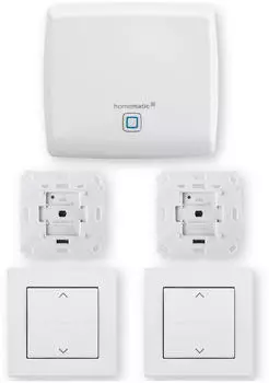 Homematic IP Starter Set Beschattung (1x Access Point, 2x Aktor, 2x Taster)