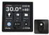 Shelly Android Wall Display schwarz + Blu H&T Temperatur- und Luftfeuchtigkeitssensor schwarz