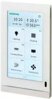 Siemens Gamma Knx Touch Control Tc5 Mit 5 Zoll Farb Touchscreen Wei&szlig;