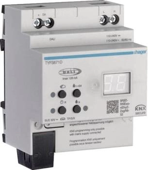 Hager KNX/DALI 2 Gateway Secure 1-fach (TYFS671D)