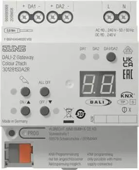 Jung KNX DALI-2 Gateway Colour 2fach (301281SDA2R)